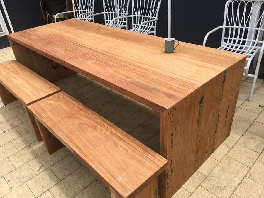 timber kitchen table sydney