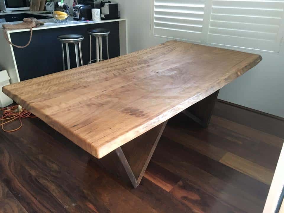 Black Butt Dining table